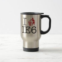 I trash IE6 Mug