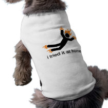 i tried it at home - i do all my own stunts funny