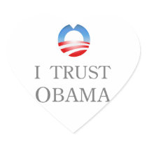 I Trust Obama Sticker