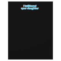 I twittered your daughter