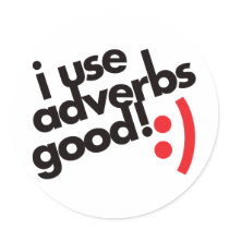 I Use Adverbs Good - Red