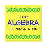 I USE ALGEBRA IN REAL LIFE