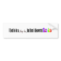 I used to be a Mary Sue Bumper Sticker