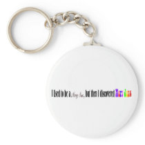 I used to be a Mary Sue Keychain