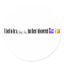 I used to be a Mary Sue Sticker