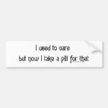 I Used To Care Bumpersticker Bumper Stickers