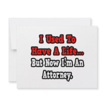 I Used to Have a Life...Attorney