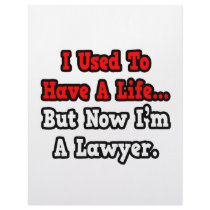I Used to Have a Life...Lawyer