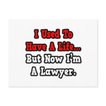I Used to Have a Life...Lawyer