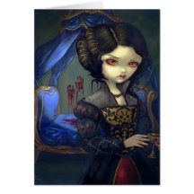 "I Vampiri:  Bellissimo Letto" Greeting Card