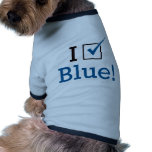 I Vote Blue Doggie Tshirt