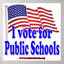 I Vote for Public Schools