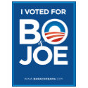 I Voted For Bo & Joe t-shirts