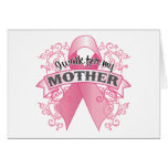 I Walk For My Mother Greeting Card