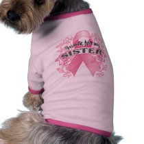 I Walk For My Sister Pet T Shirt
