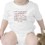 I want 2 give thanks 2 my MOMMY 4 feeding me wh... t-shirts