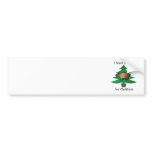 I want a bear for christmas bumper sticker