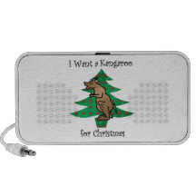 I want a kangaroo for christmas mini speakers