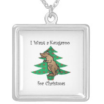 I want a kangaroo for christmas pendants