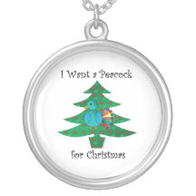 I want a peacock for Christmas Jewelry