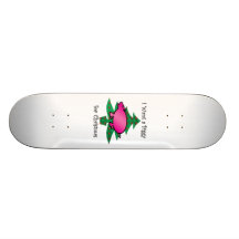 I want a piggy for christmas custom skate board