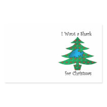 I want a shark for christmas