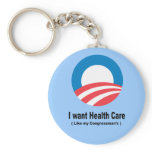 I want health care like my congressman's keychains