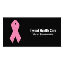 I want health care like my congressman's photo cards