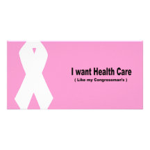 I want health care like my congressman's photo card template