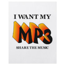 I Want My MP3 Flyer