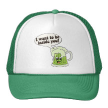 I Want To Be Inside You Green Beer Mesh Hat