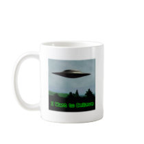 I want to believe coffee mug