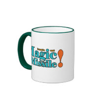 I want to cast magic missile! Geek Coffee Mugs