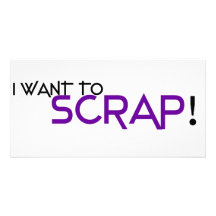 I want to Scrap Photo Card
