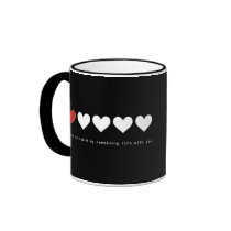 I want to spend my remaining life with you mugs