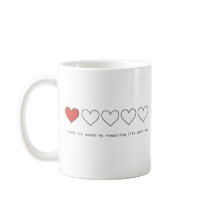 I want to spend my remaining life with you coffee mug