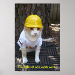 I Want Work! posters