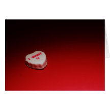 I want you Customizable Valentine's Card