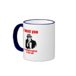 I want you to speak English or get out mugs