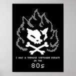 I was a teenage Software Pirate in 80s posters