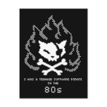 I was a teenage Software Pirate in the 80s postcards