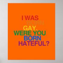 I WAS BORN GAY, WERE YOU BO