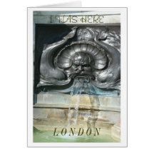 I Was Here Greeting Card