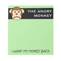 I was ripped off and I want my money back Memo Notepads