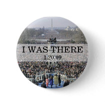 I WAS THERE: Crowd at Inauguration during Ceremony Buttons