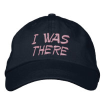 I WAS THERE President  Obama Commemorative Embroidered Hats