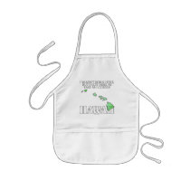 I wasn't born here...Hawaii Apron