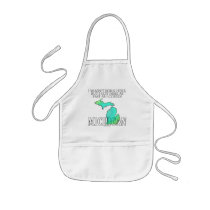 I wasn't born here...Michigan Apron