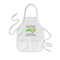 I wasn't born here...North Carolina Apron