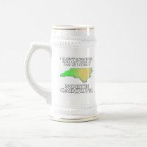 I wasn't born here...North Carolina Coffee Mug